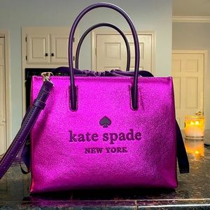 Kate Spade New York hot pink Trista Shopper Tote